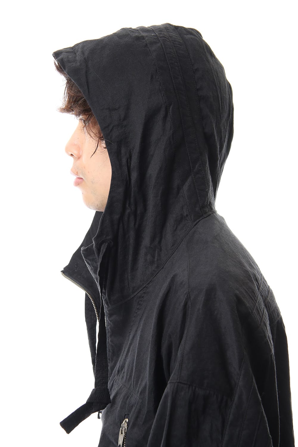 Pull Over Hooded Shirt