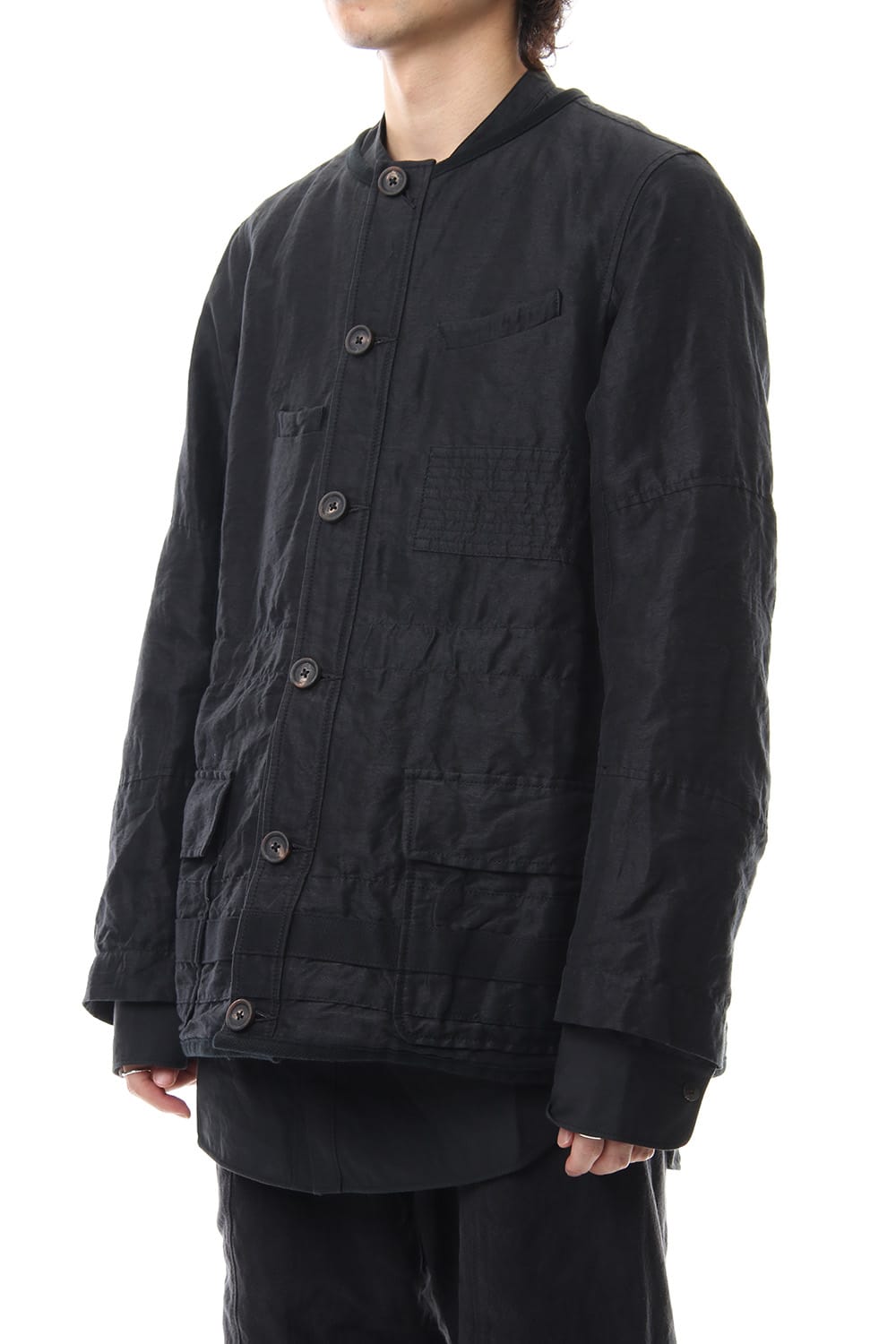 2way Length No Collar Jacket