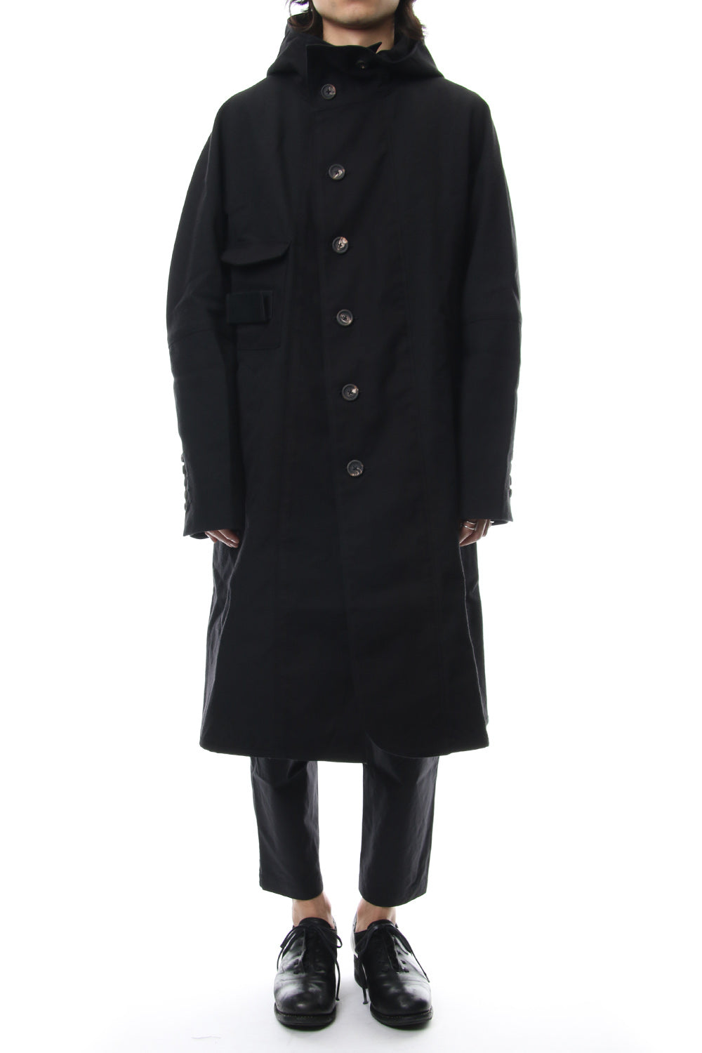 Hooded Wool Coat 0M1831116