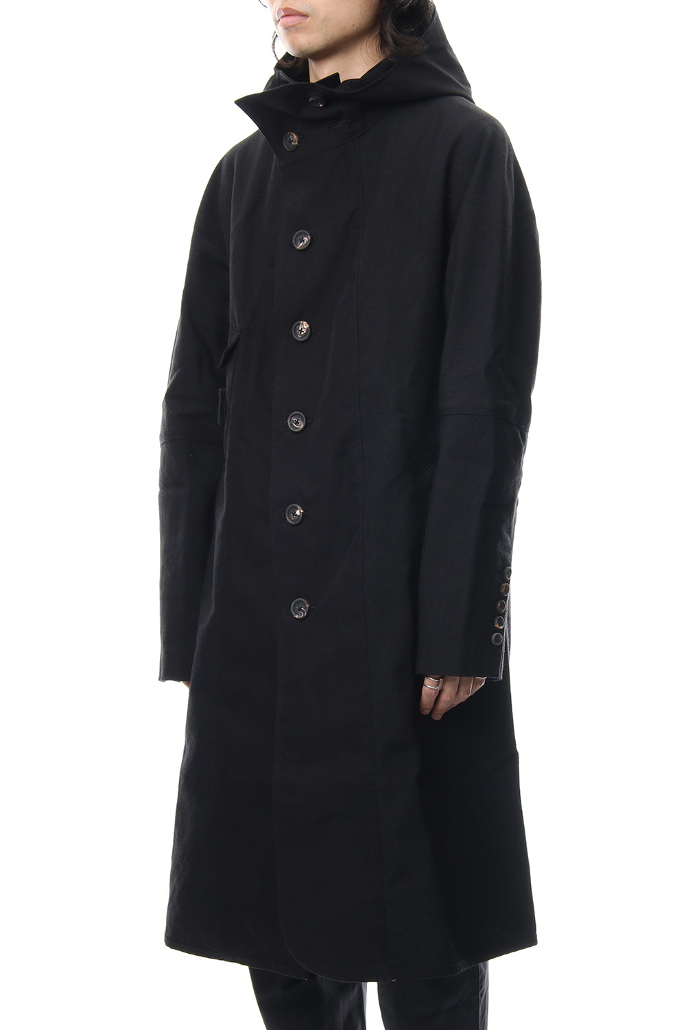 Hooded Wool Coat 0M1831116