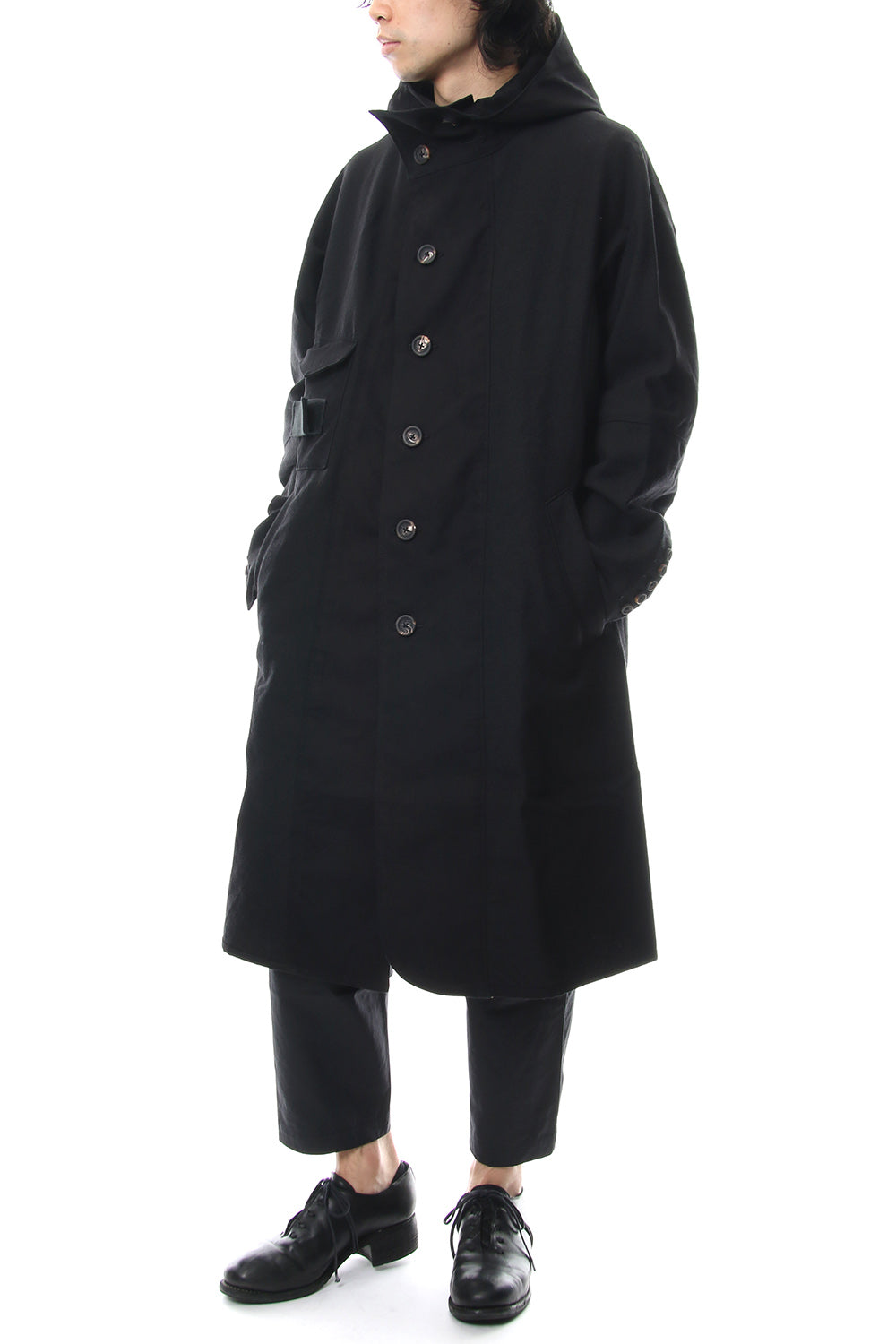 Hooded Wool Coat 0M1831116