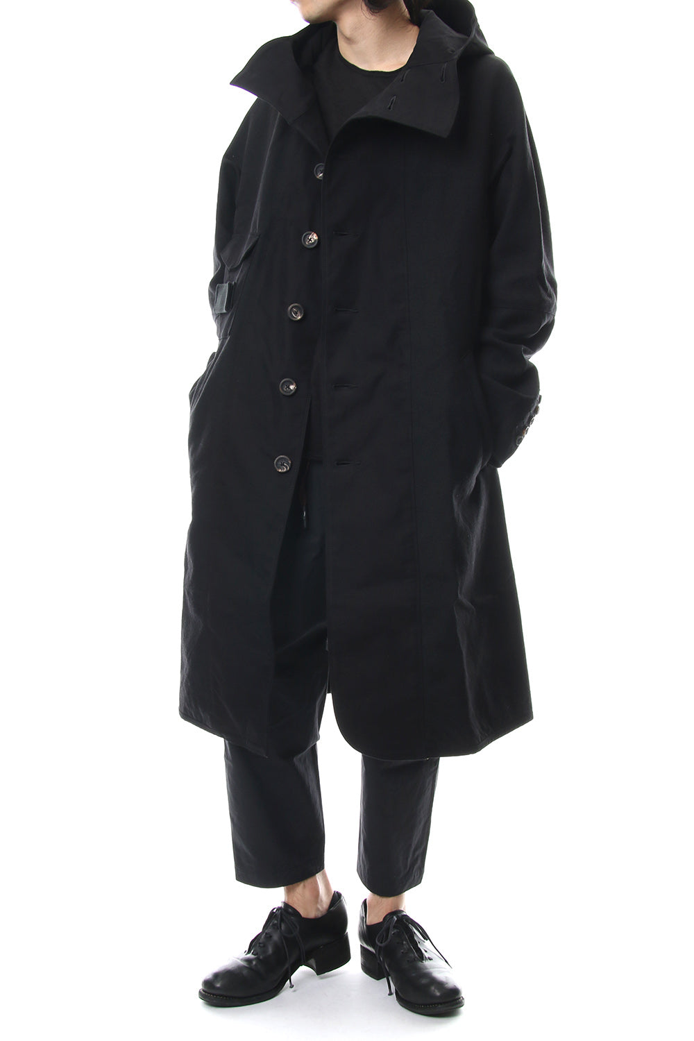 Hooded Wool Coat 0M1831116