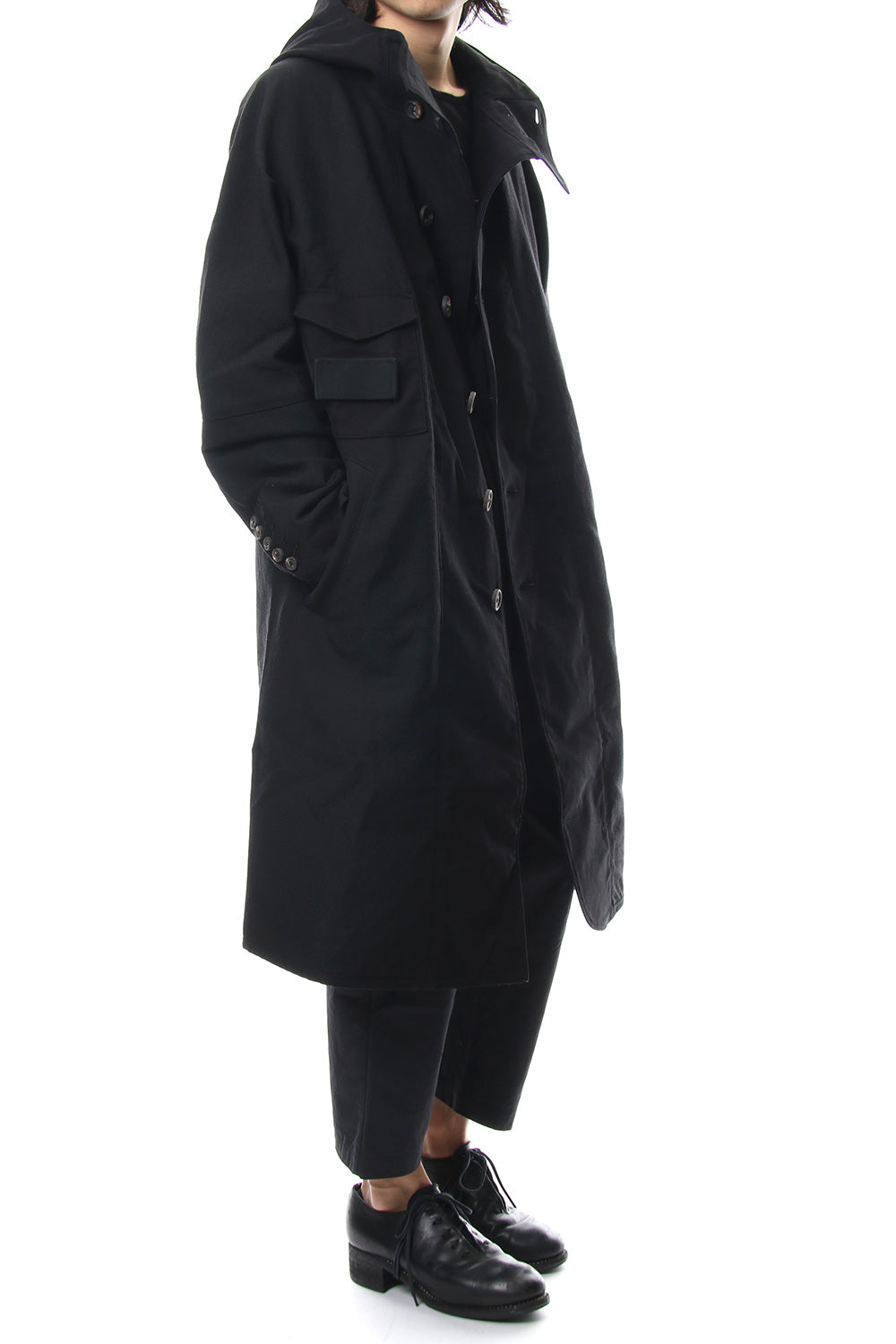 Hooded Wool Coat 0M1831116