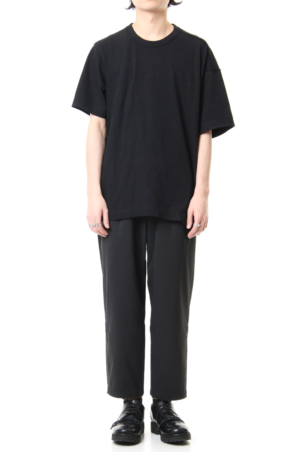 Asymmetry Shot sleeve T-shirts 0M191 0206