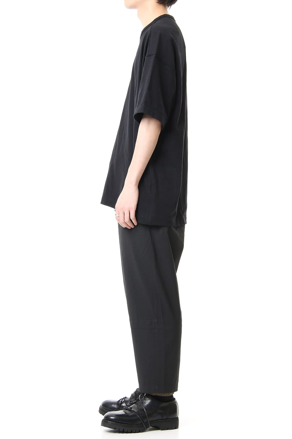 Asymmetry Shot sleeve T-shirts 0M191 0206