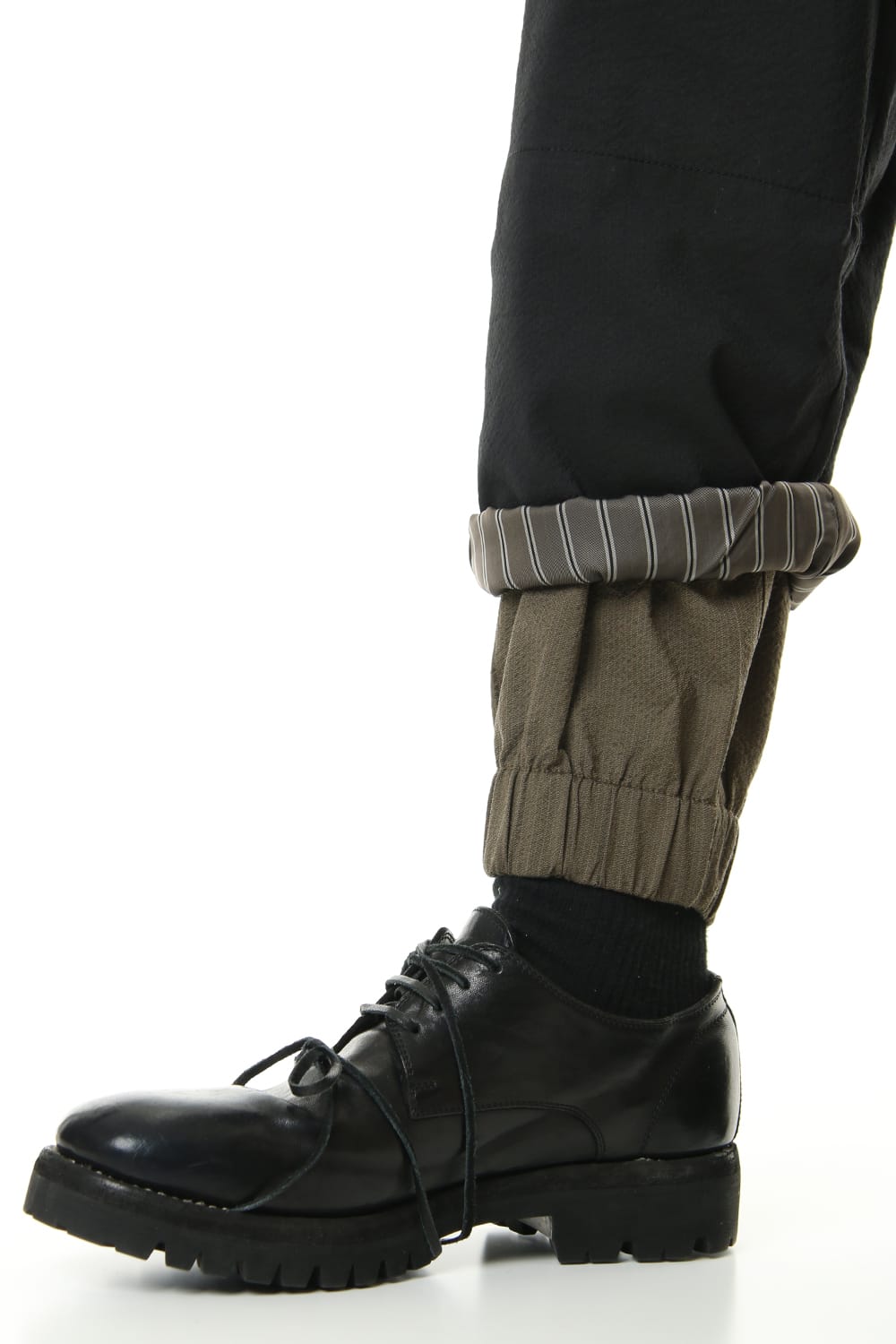 Hem layered Striped pants 0M191 0504