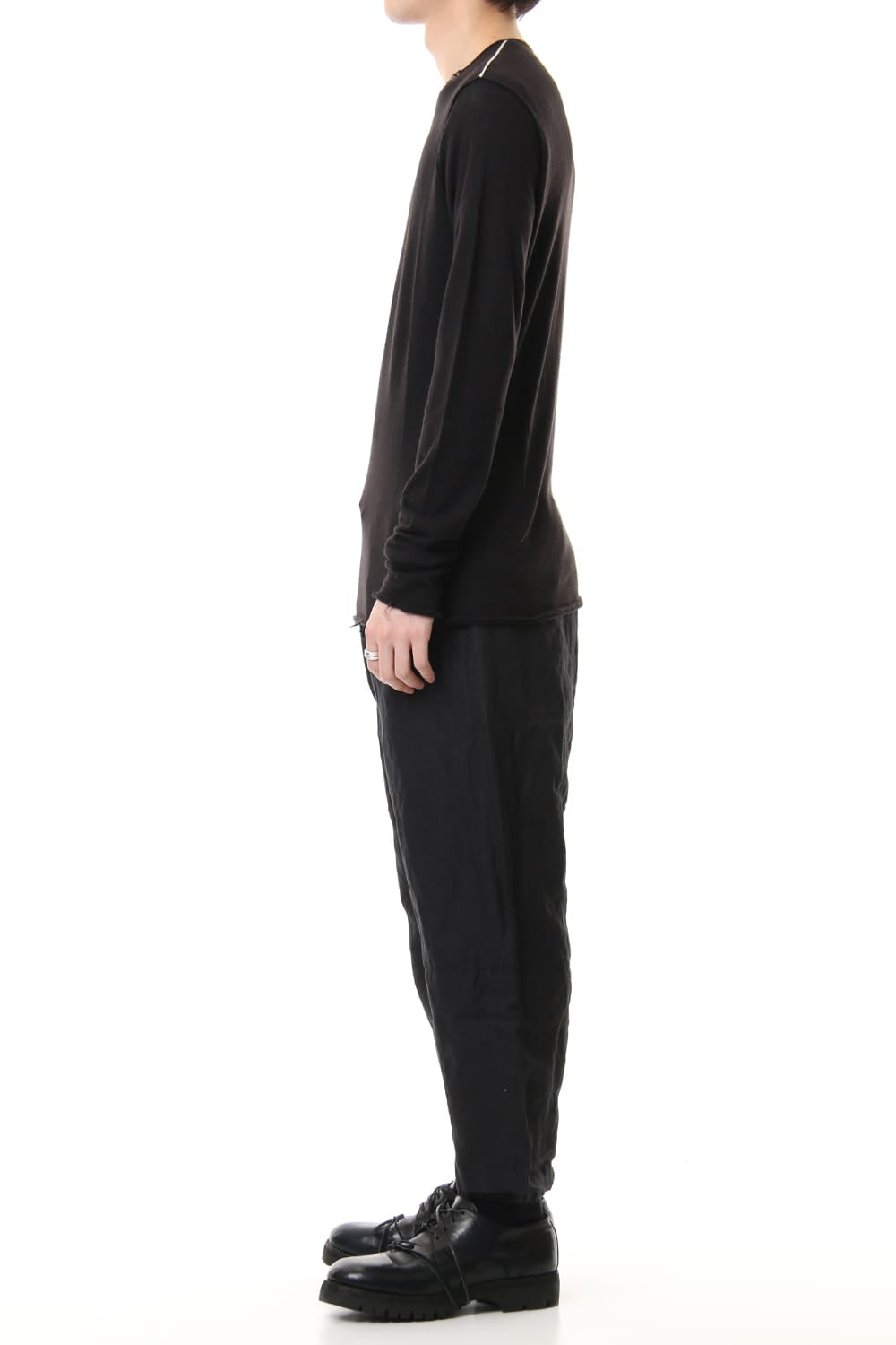 Hem layered Cropped pants 0M191 0506