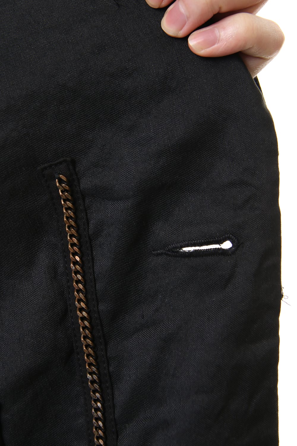 Fray processing Notched collar Coat 0M191 1103