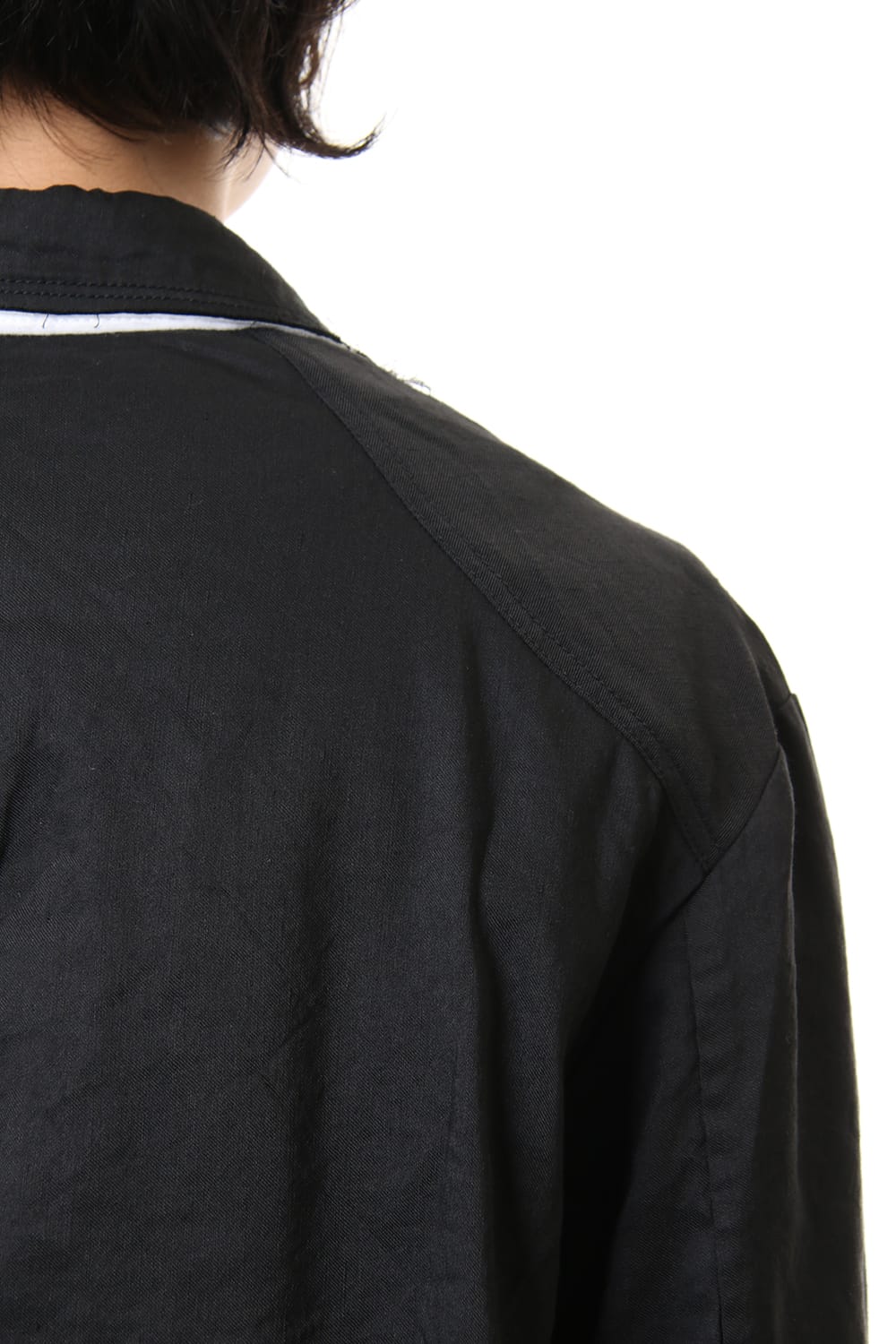 Fray processing Notched collar Coat 0M191 1103