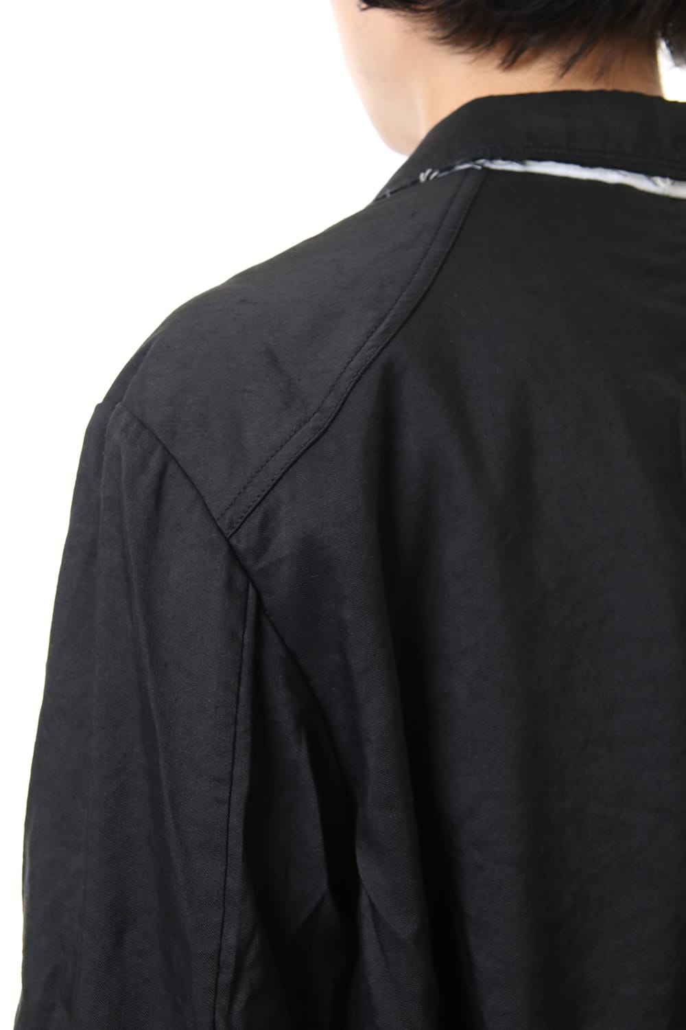 Fray processing Notched collar Coat 0M191 1103