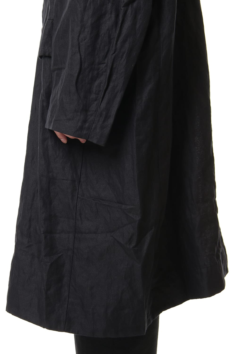 Layered Hooded coat 0M191 1104