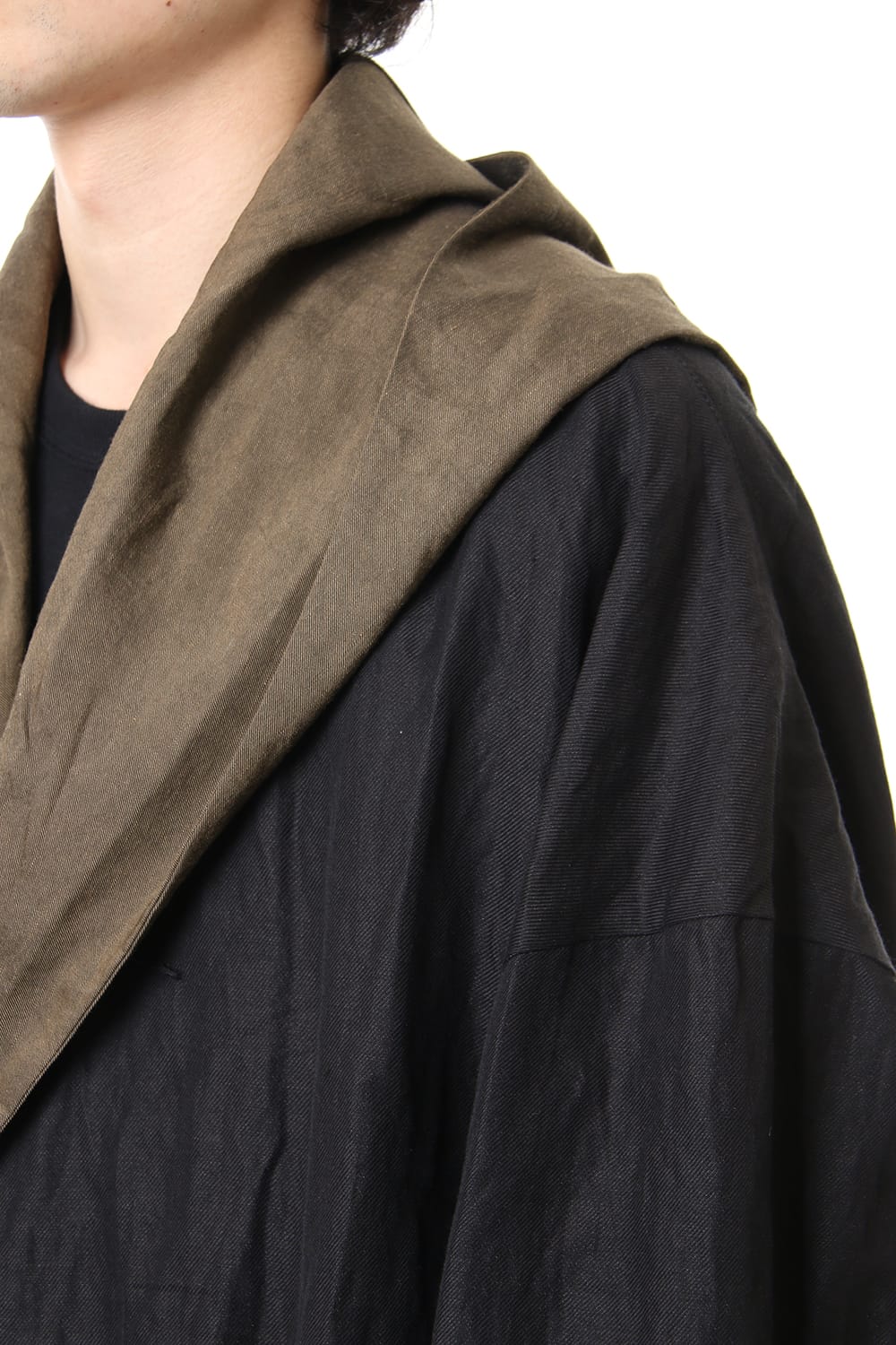 Layered Hooded coat 0M191 1104