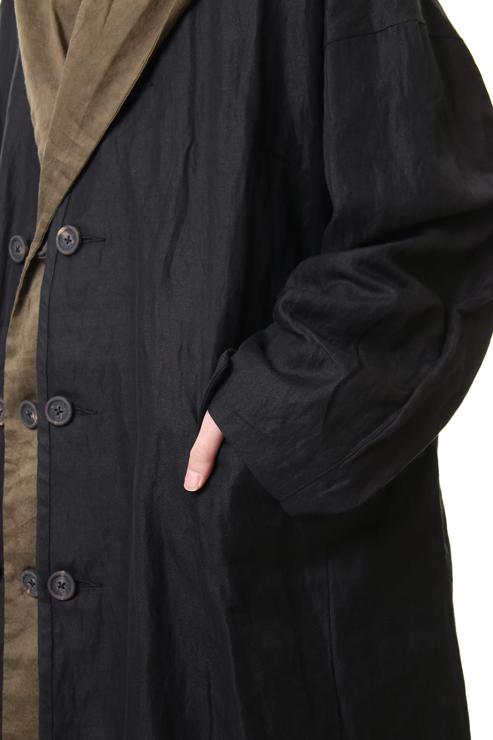 Layered Hooded coat 0M191 1104