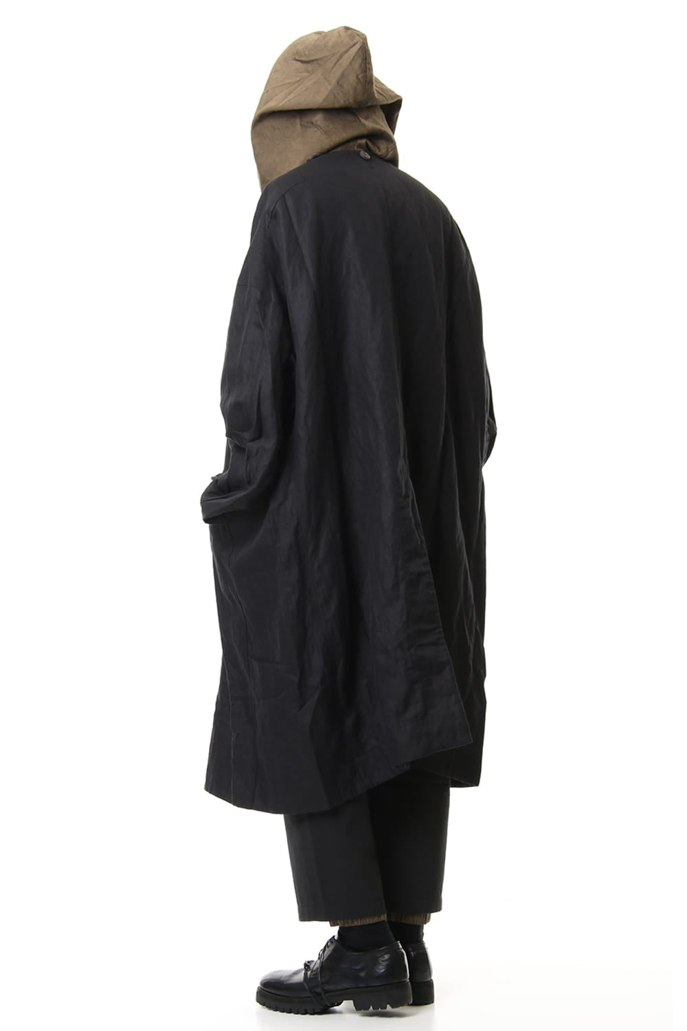 Layered Hooded coat 0M191 1104