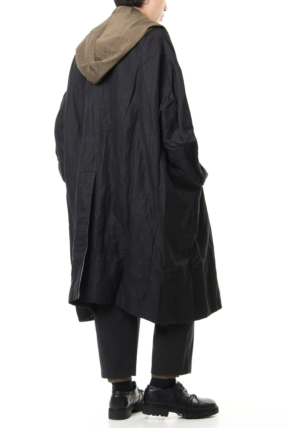 Layered Hooded coat 0M191 1104