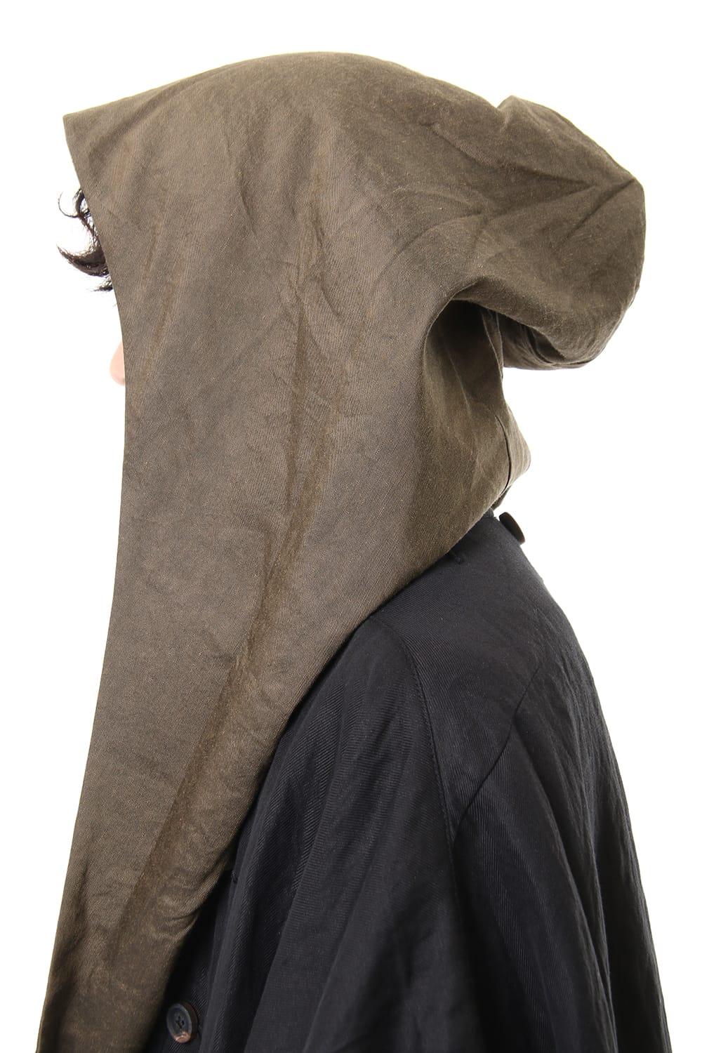 Layered Hooded coat 0M191 1104