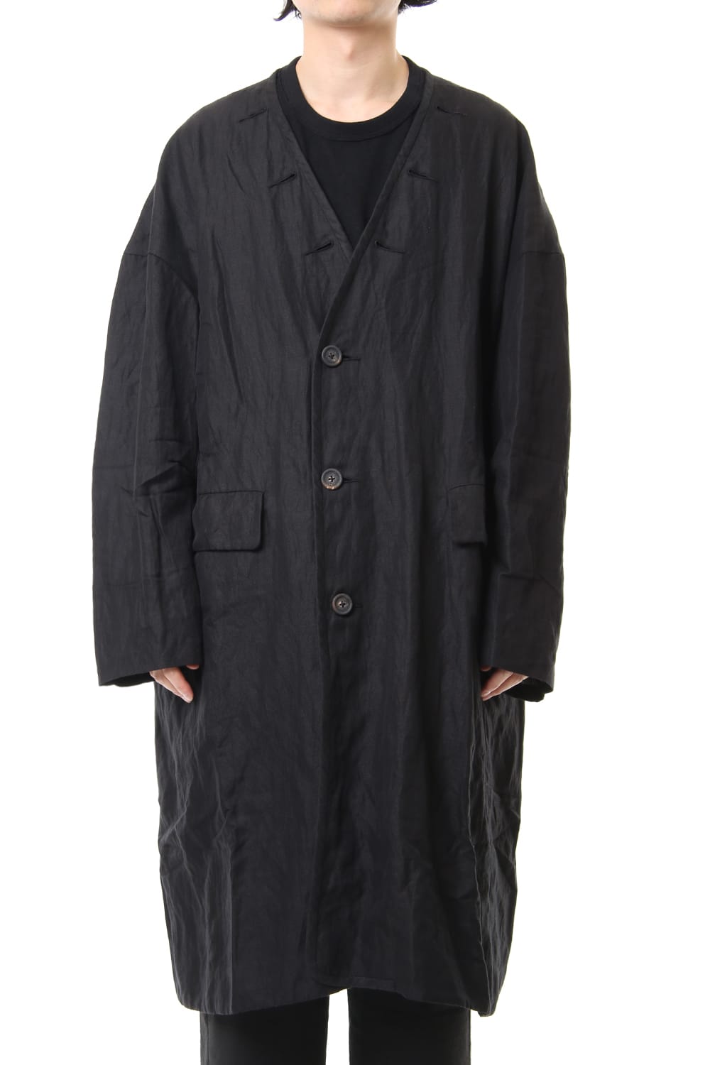 Layered Hooded coat 0M191 1104