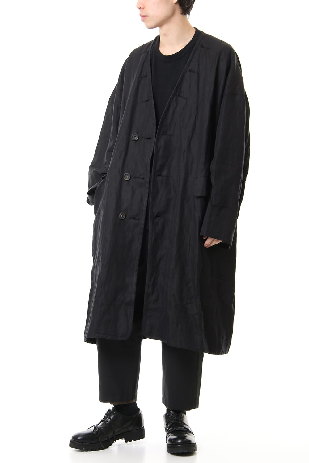 Layered Hooded coat 0M191 1104