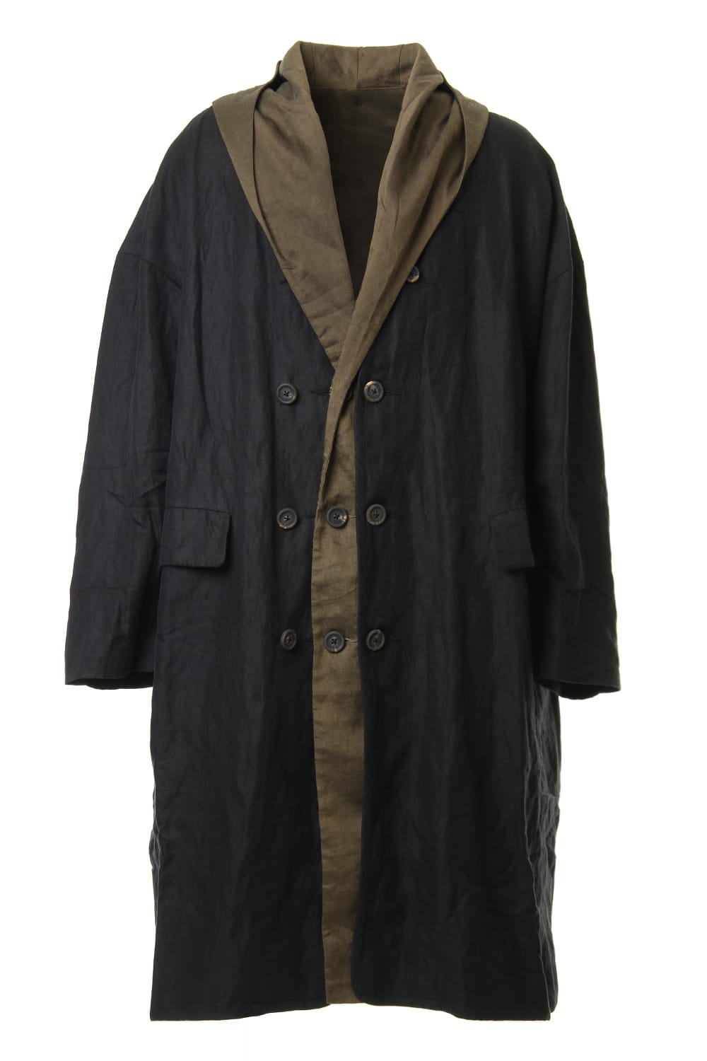 Layered Hooded coat 0M191 1104