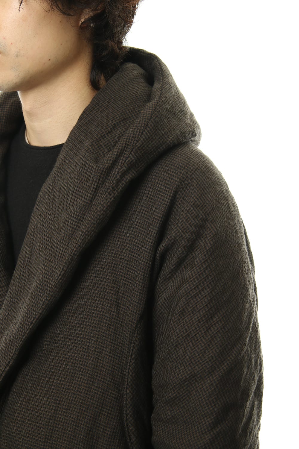 Over Sized Hooded Down Coat