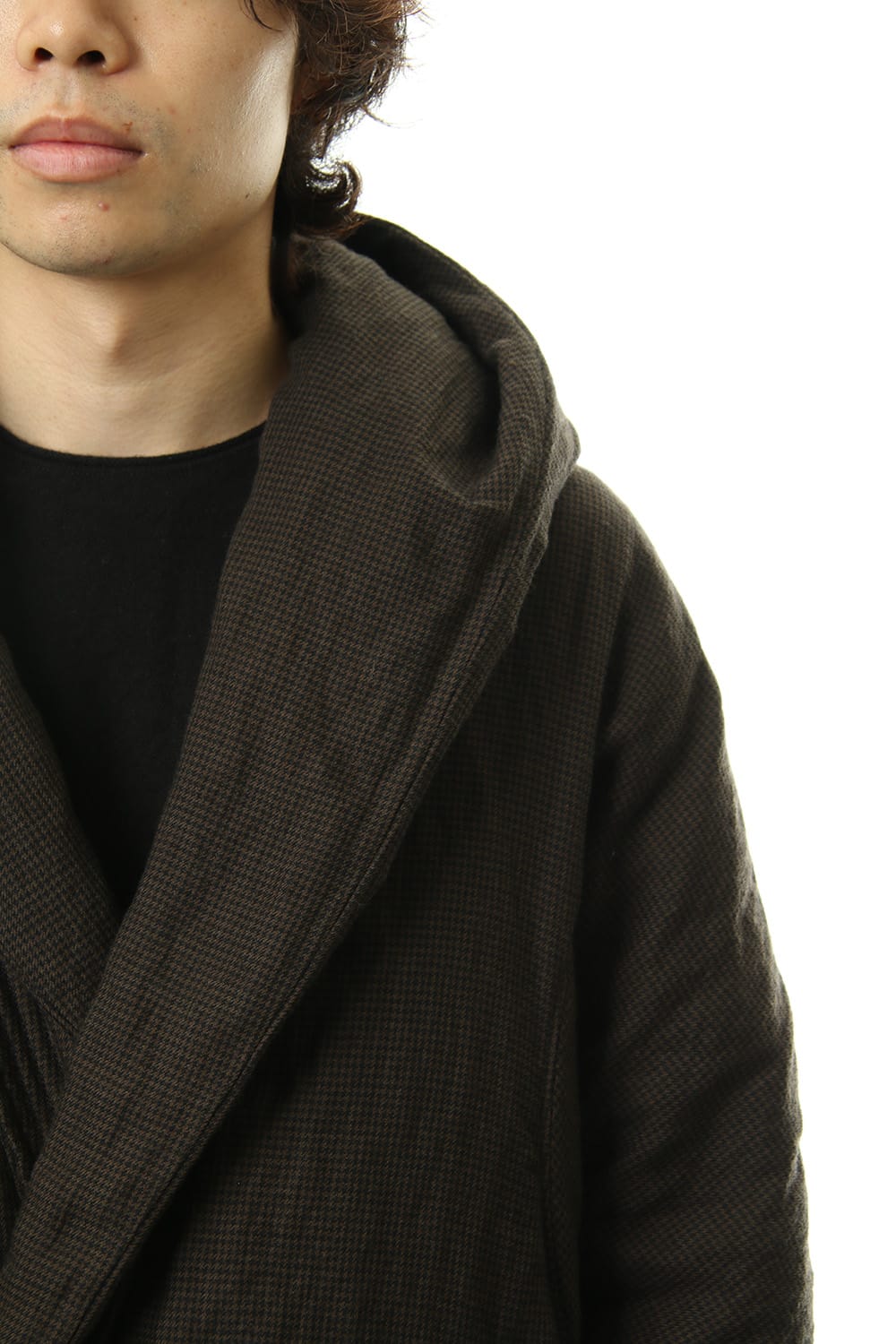 Over Sized Hooded Down Coat