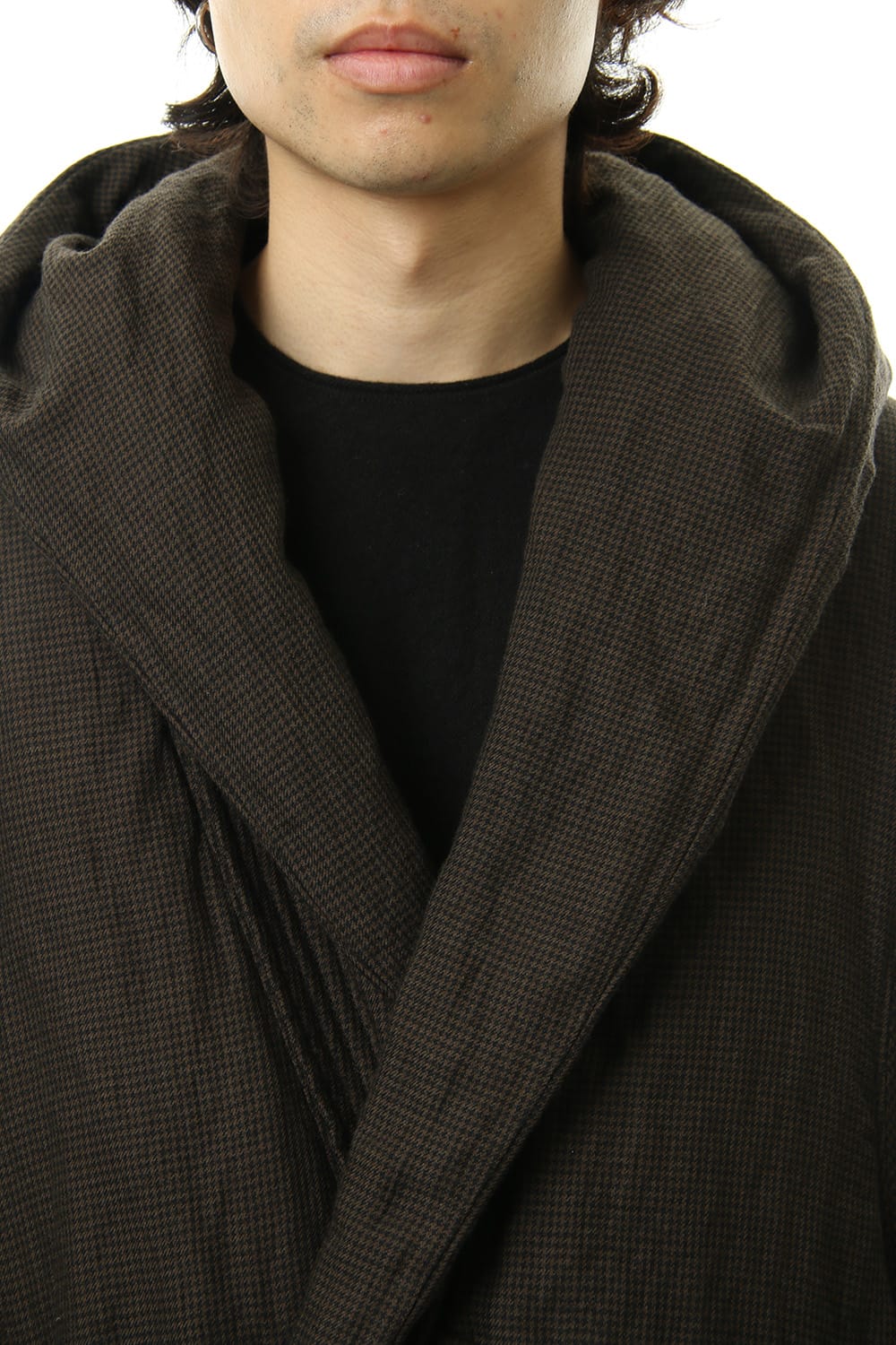 Over Sized Hooded Down Coat