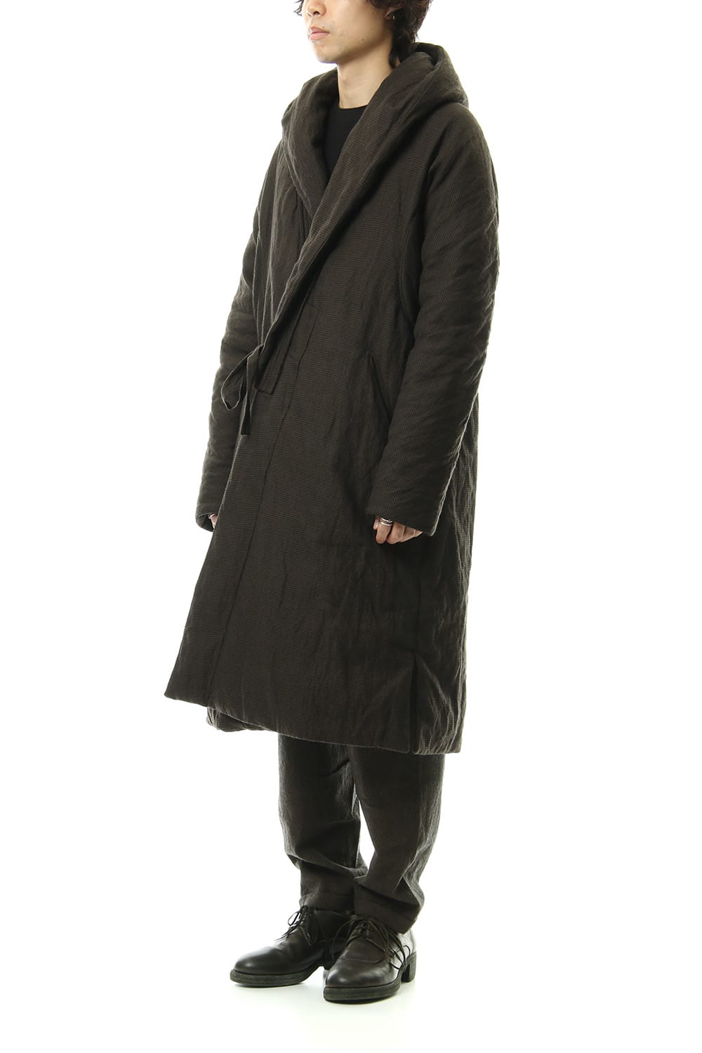 Over Sized Hooded Down Coat
