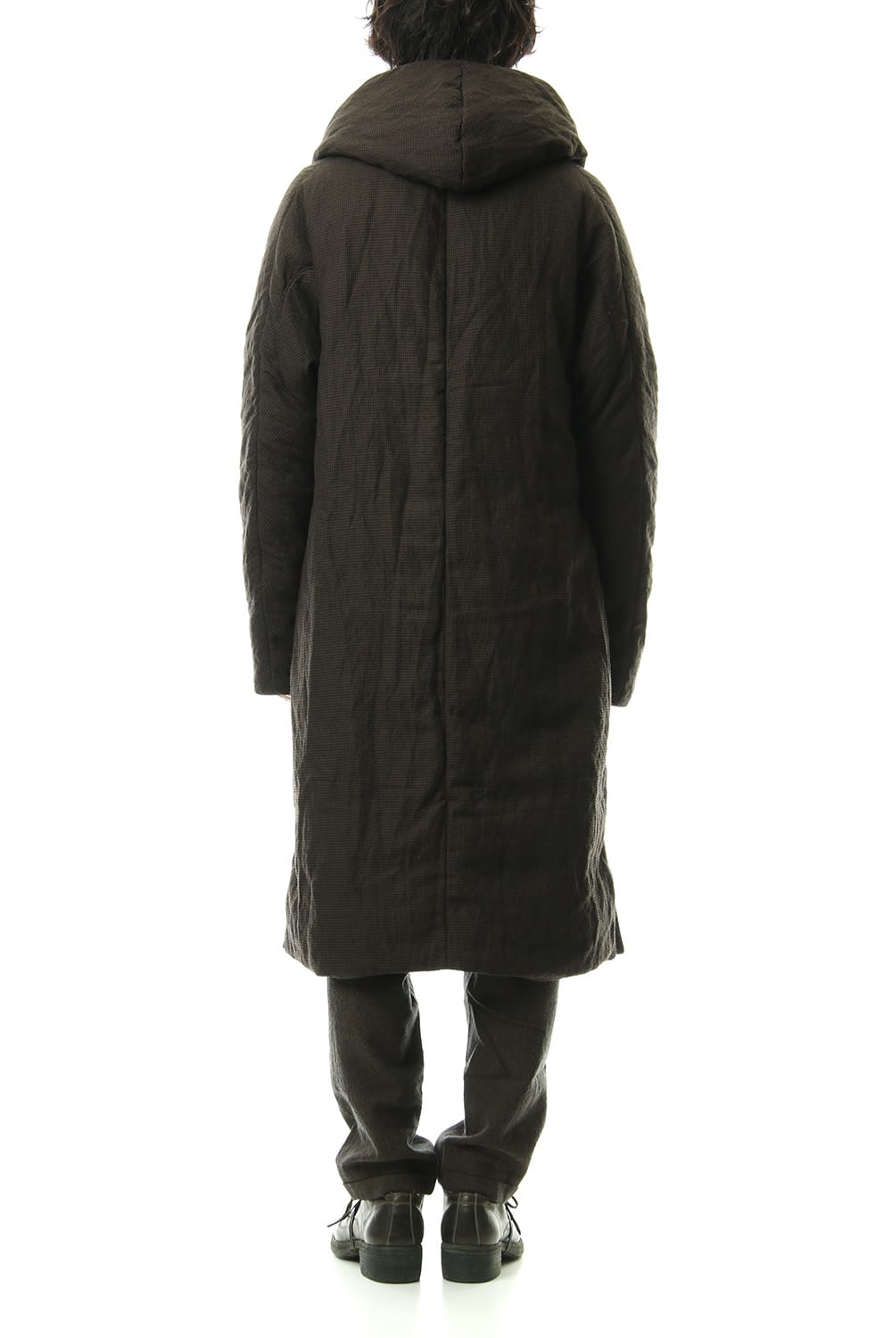 Over Sized Hooded Down Coat