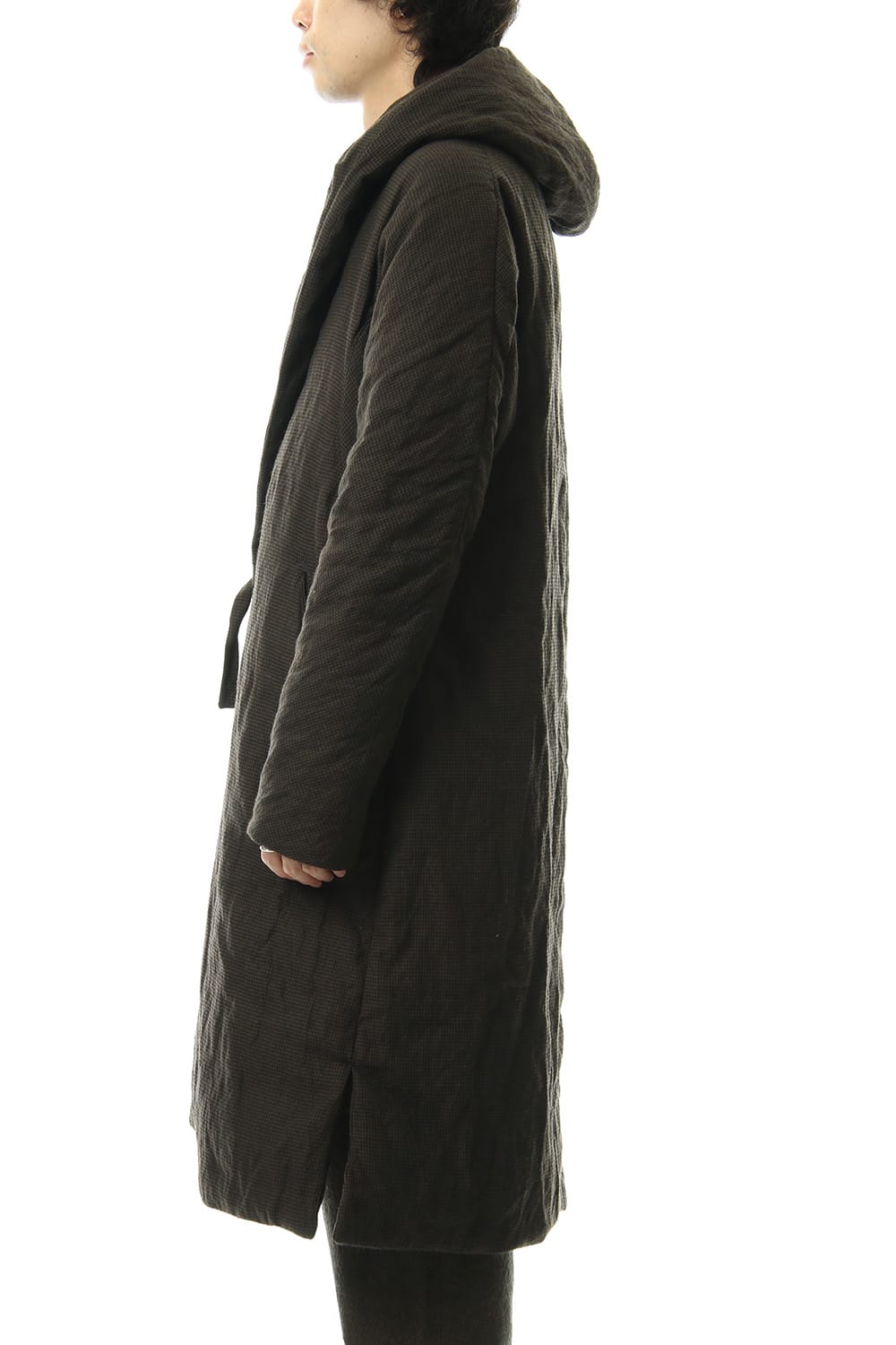 Over Sized Hooded Down Coat