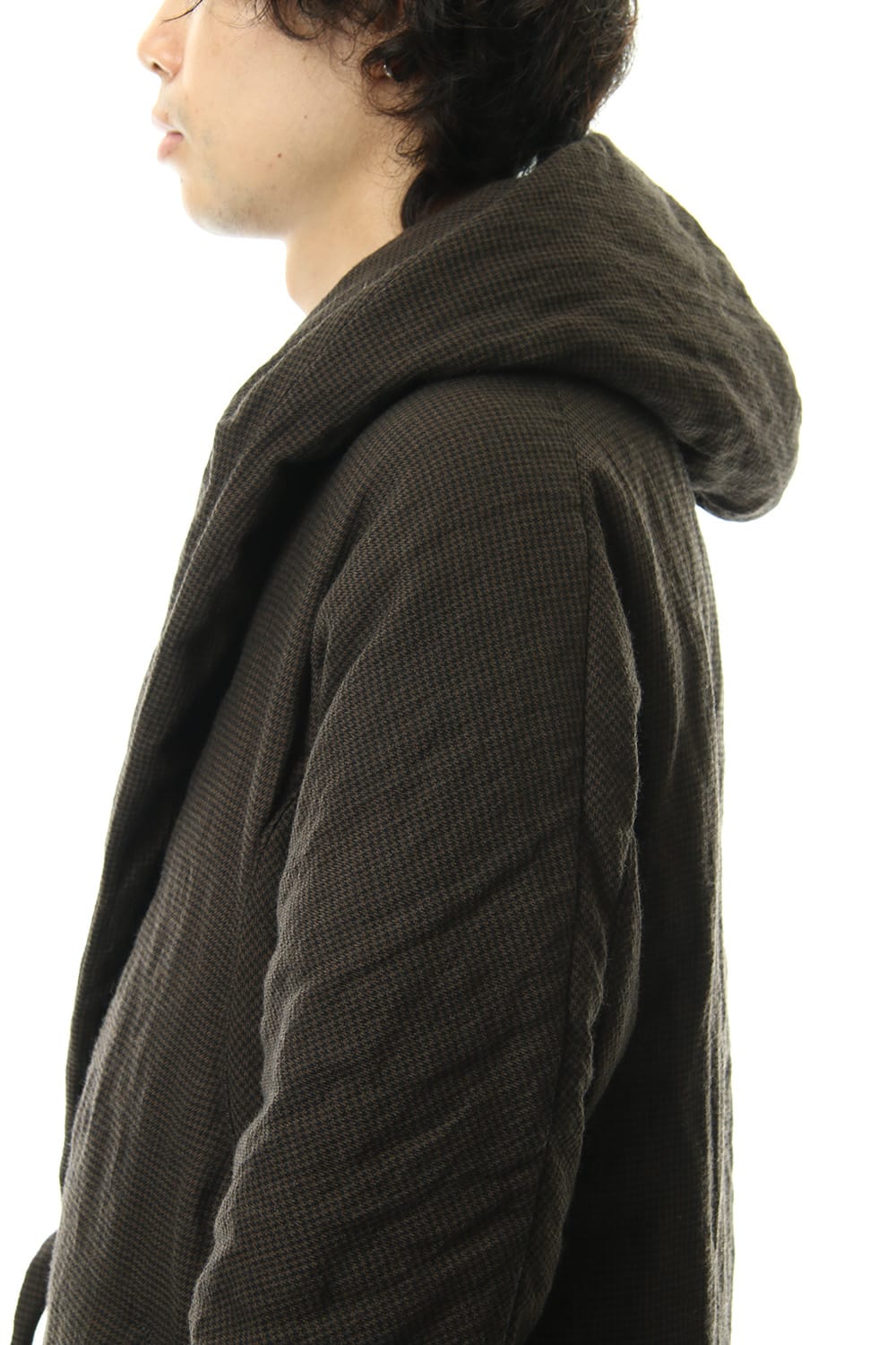 Over Sized Hooded Down Coat