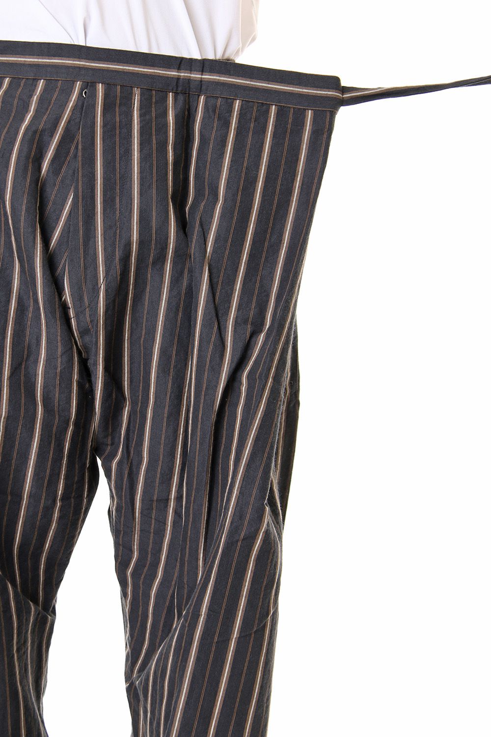 Striped Relax cropped pants 0M191 0523