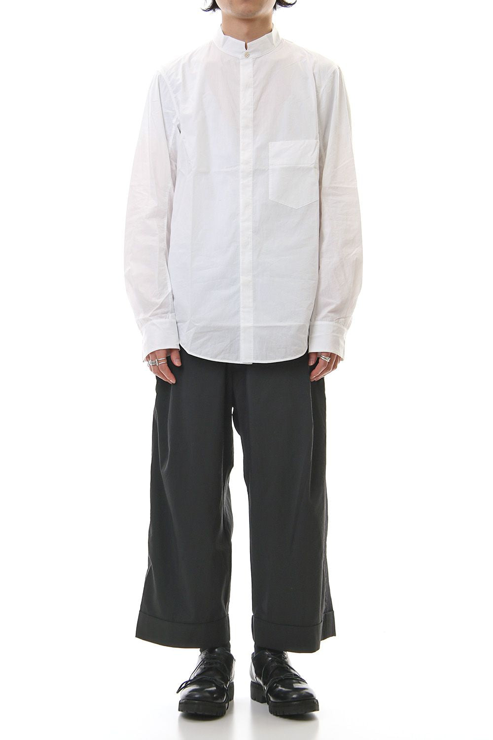 Stand collar shirt 0M191 0706