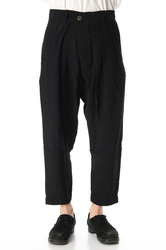 Asymmetry Tuck Pants