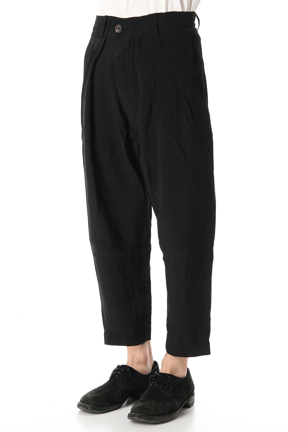 Asymmetry Tuck Pants