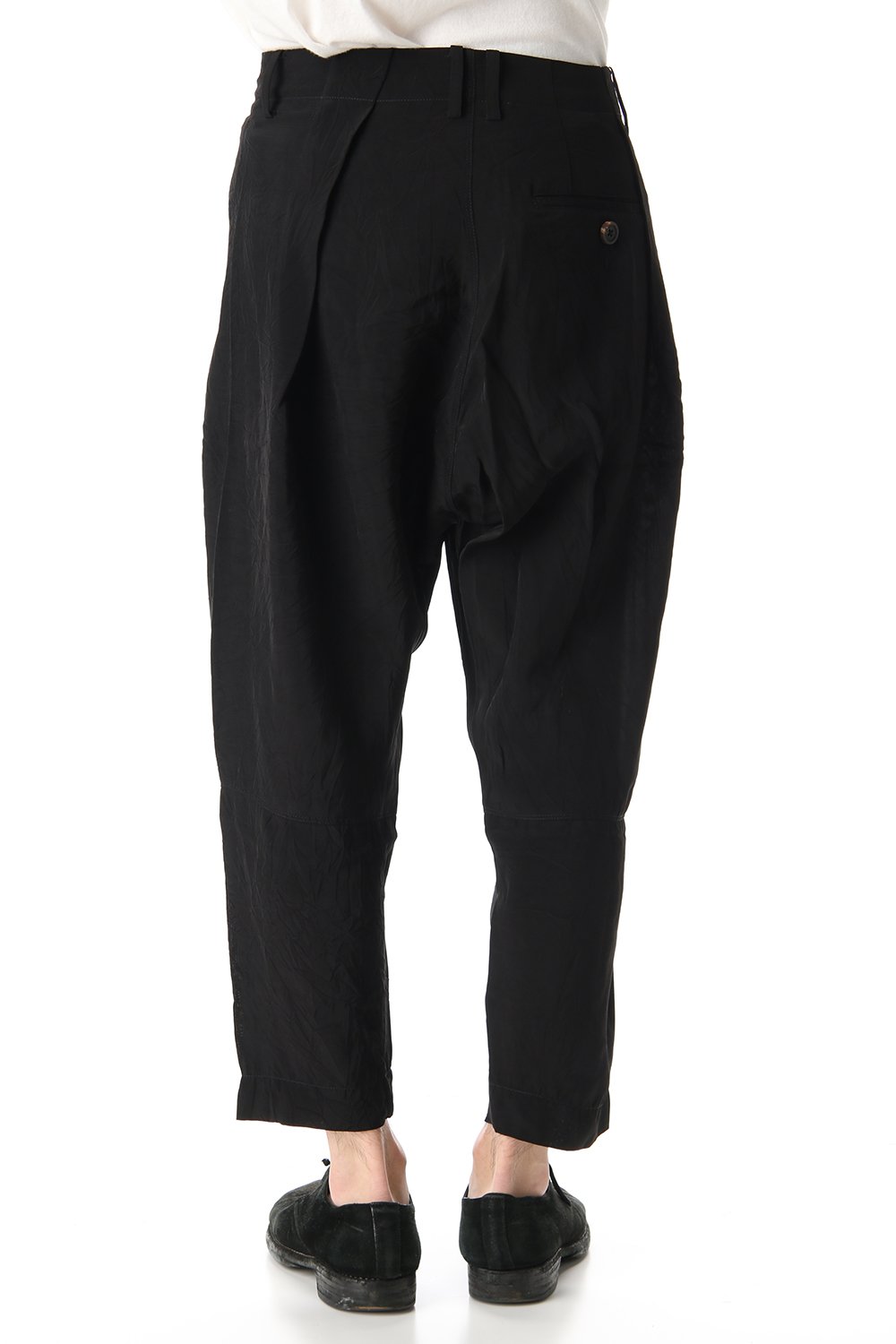 Asymmetry Tuck Pants