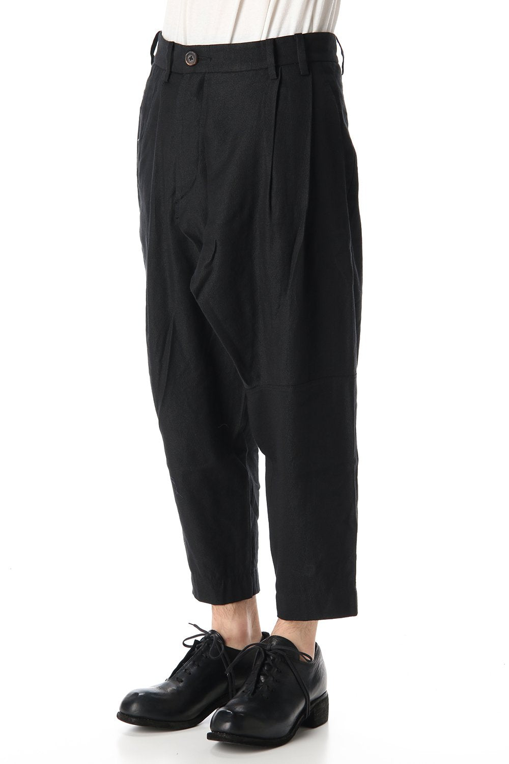 Asymmetric Cropped Pants