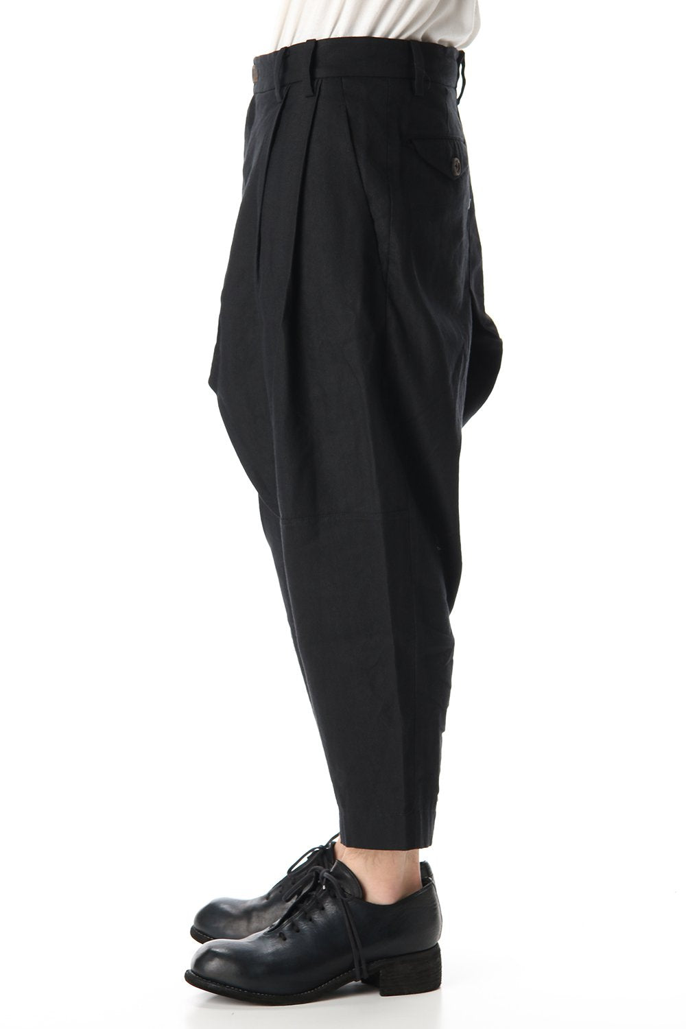 Asymmetric Cropped Pants