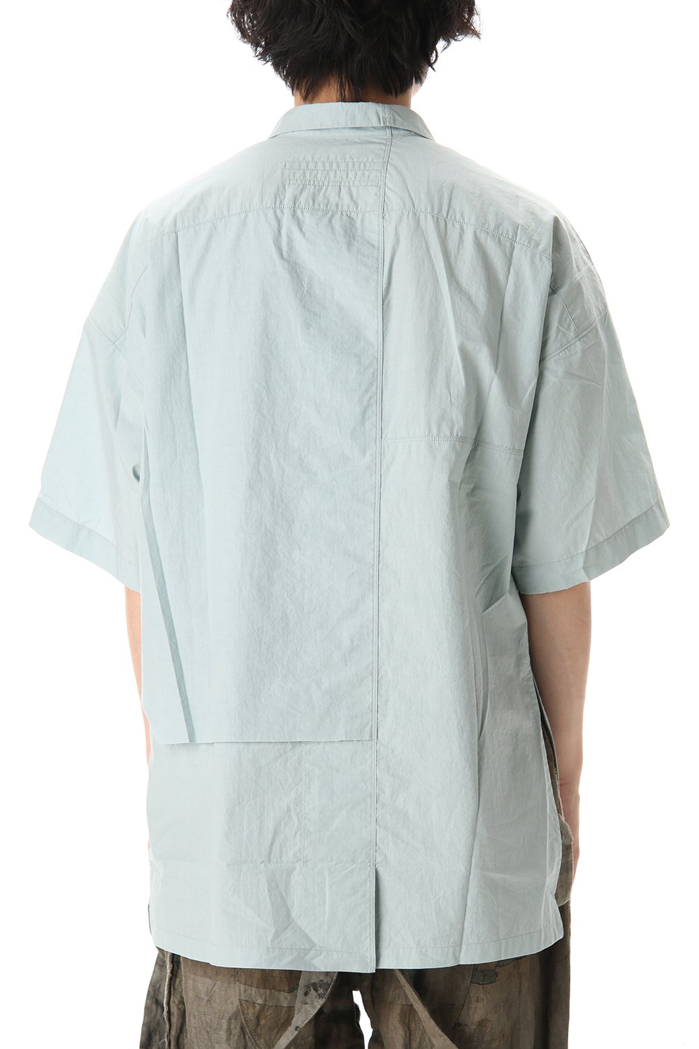 Wide silhouette Short Sleeve Shirt