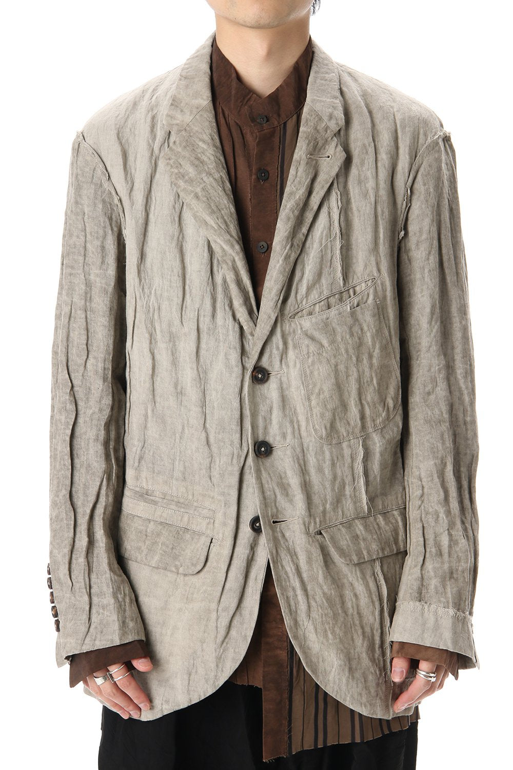 Cotton Metal Unconstruction Jacket