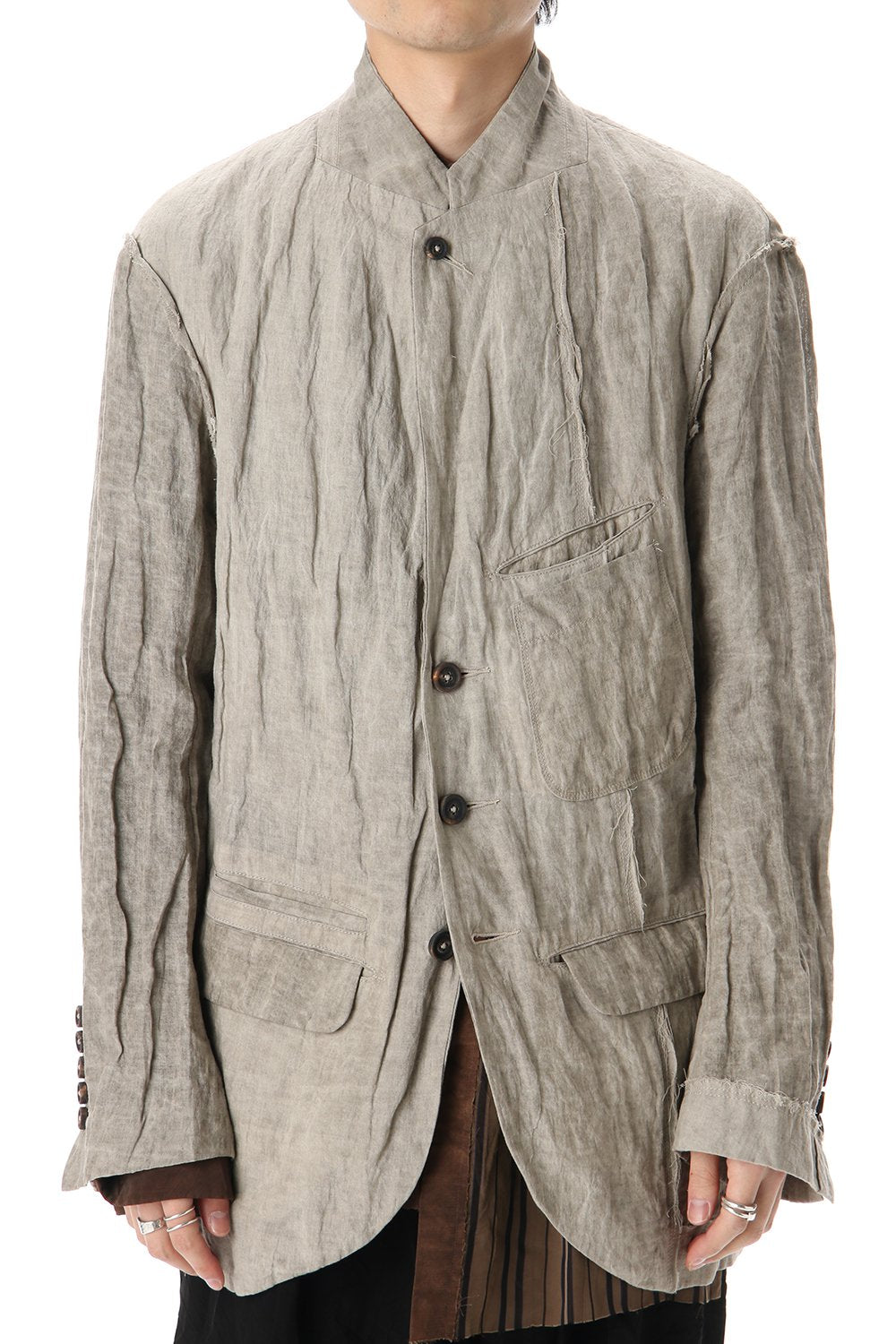 Cotton Metal Unconstruction Jacket