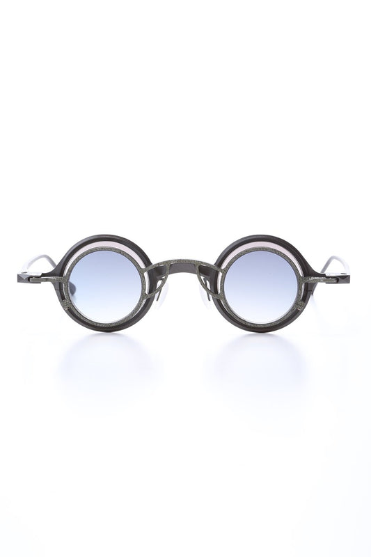 ZIGGY CHEN x RIGARDS Sterling Silver Frame Round sunglasses