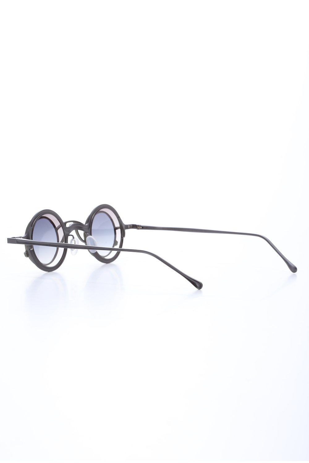 ZIGGY CHEN x RIGARDS Sterling Silver Frame Round sunglasses