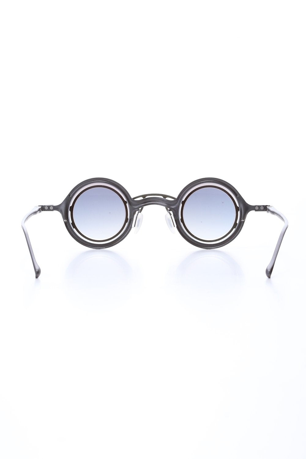 ZIGGY CHEN x RIGARDS Sterling Silver Frame Round sunglasses