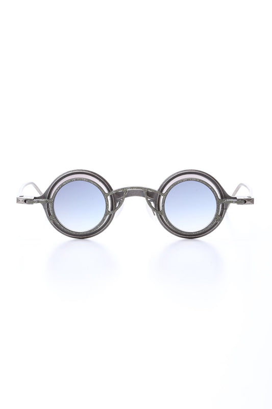 ZIGGY CHEN x RIGARDS Sterling Silver Frame Round sunglasses