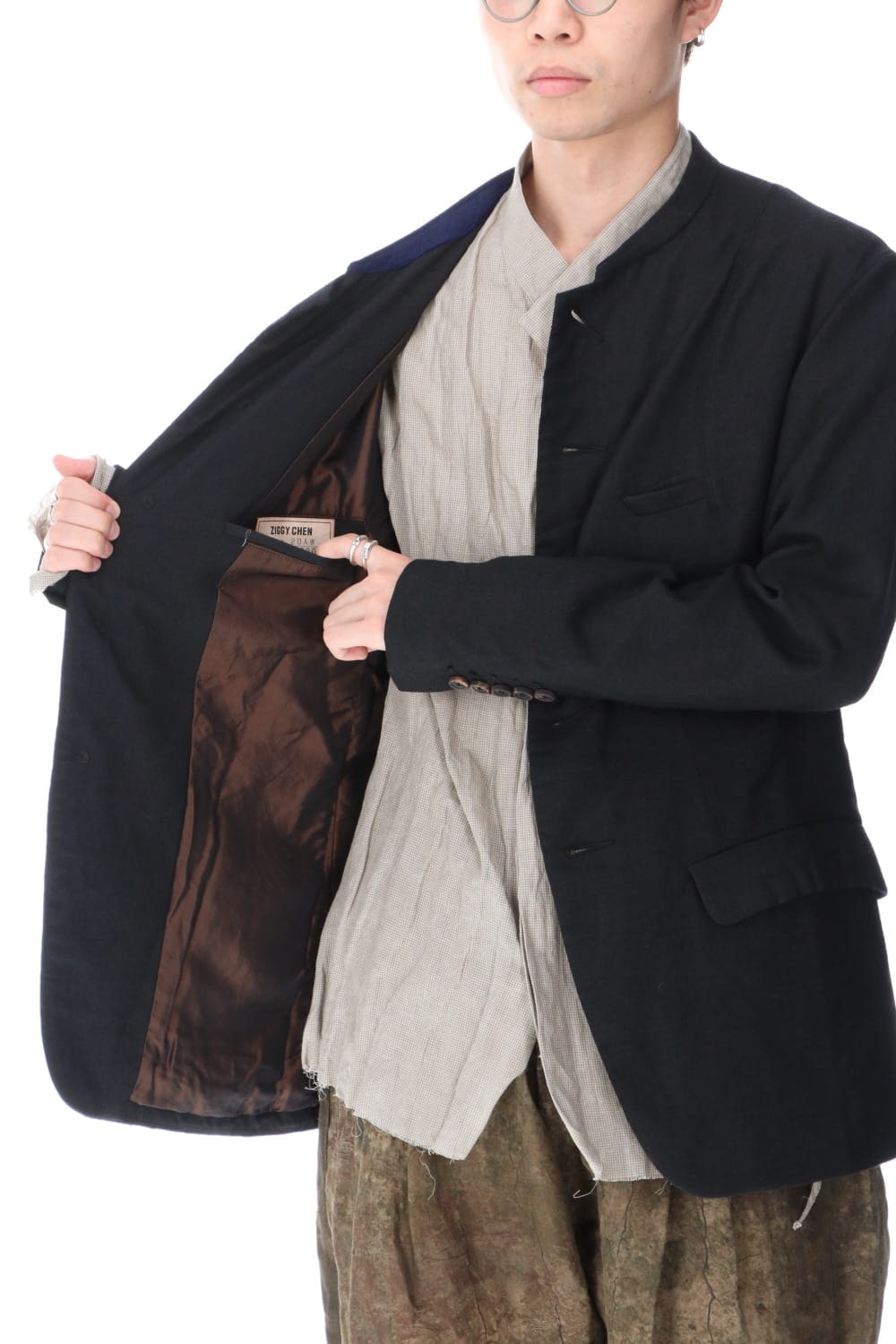 Virgin Wool Silk 5B JACKET