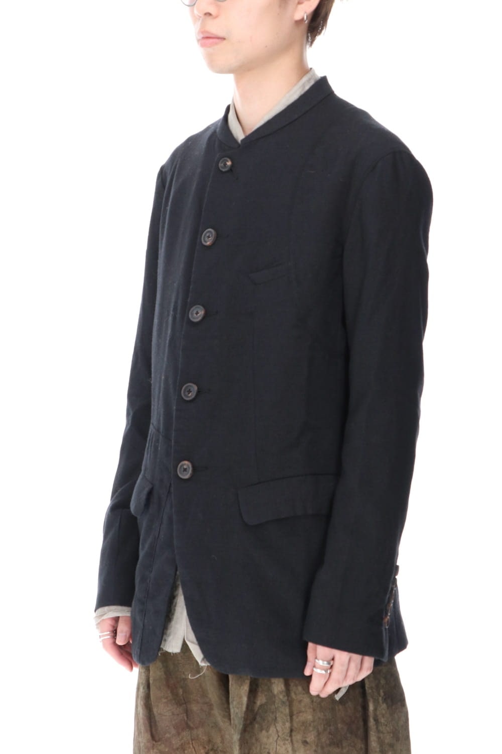 Virgin Wool Silk 5B JACKET