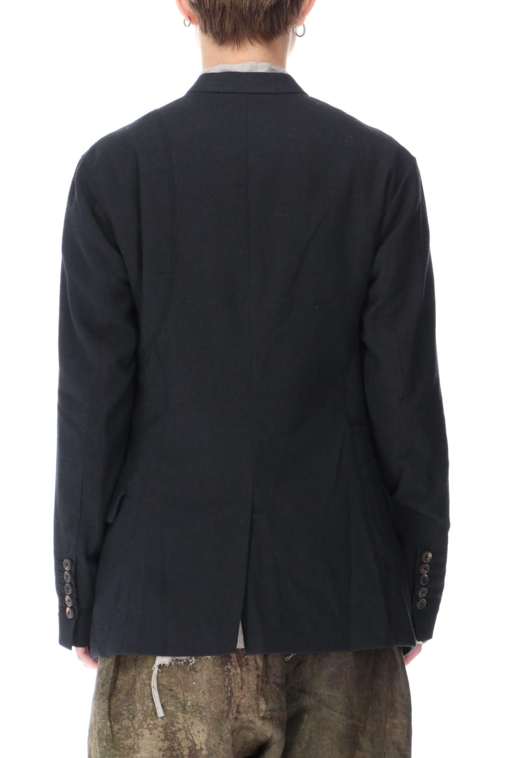 Virgin Wool Silk 5B JACKET