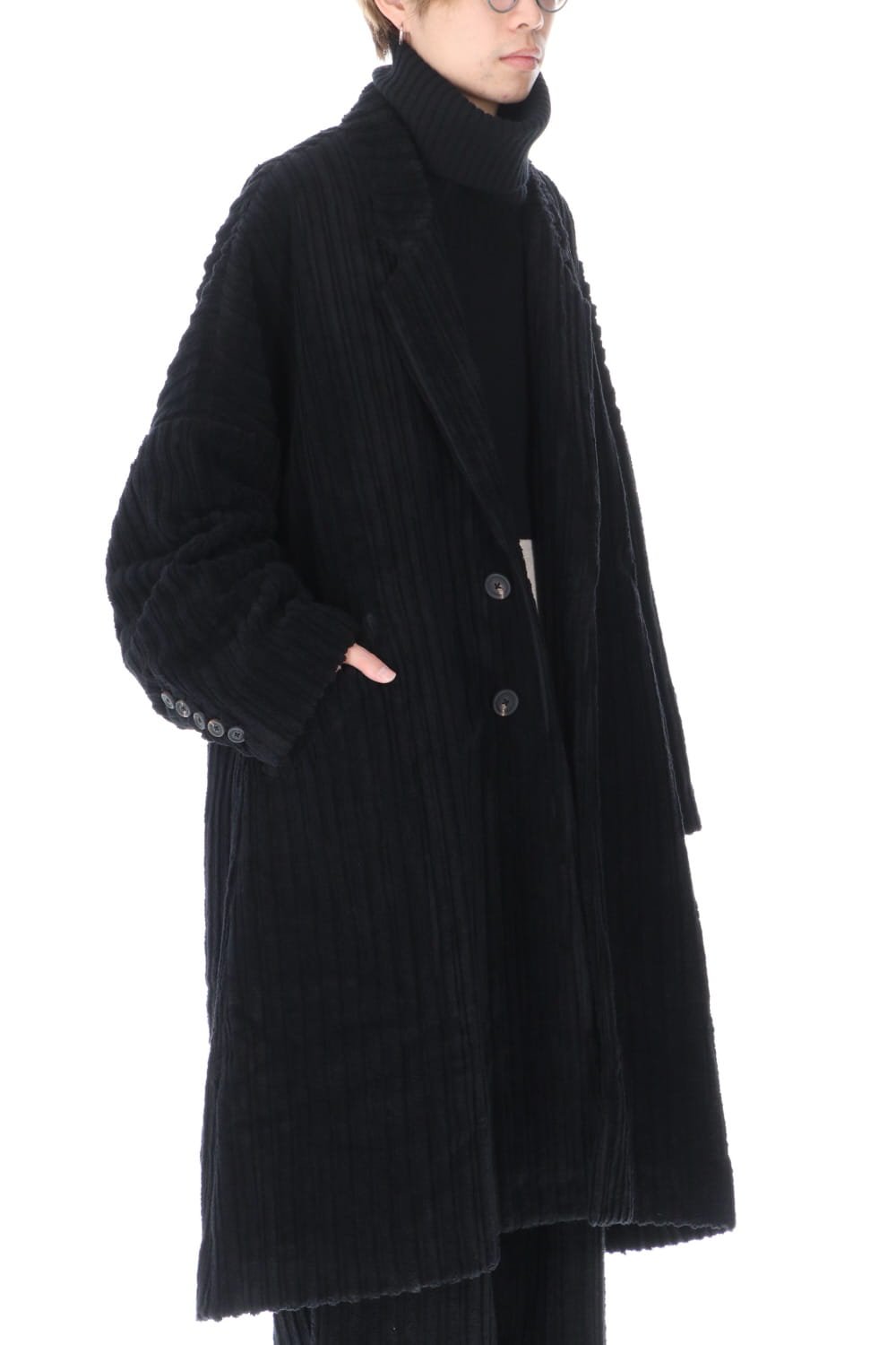 Wide Wale Corduroy Chester Coat