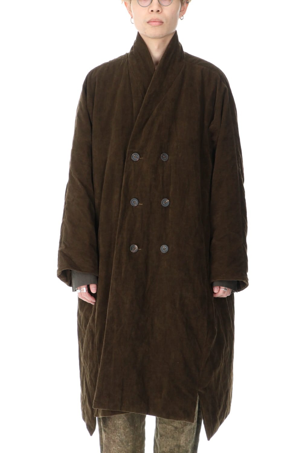 Corduroy Double Down Coat