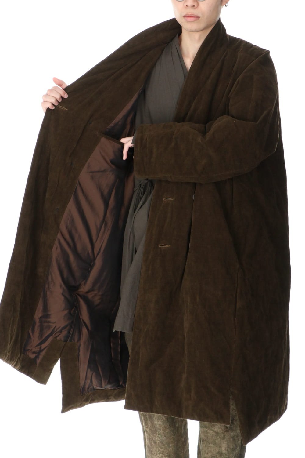 Corduroy Double Down Coat